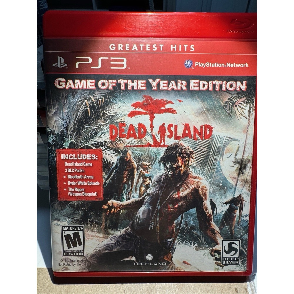 Dead Island -- Game of the Year Edition (Sony‎ PlayStation 3, 2012) Complete